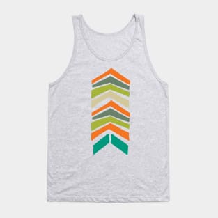 Mid Century Modern Chevron Tank Top